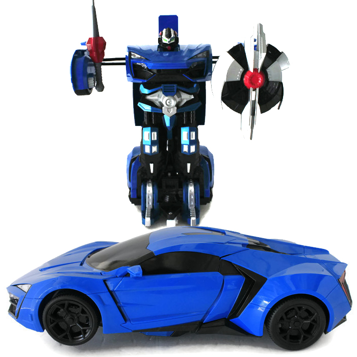 รถแปลงร่าง MZ Transformation 1:10 สีน้ำเงิน