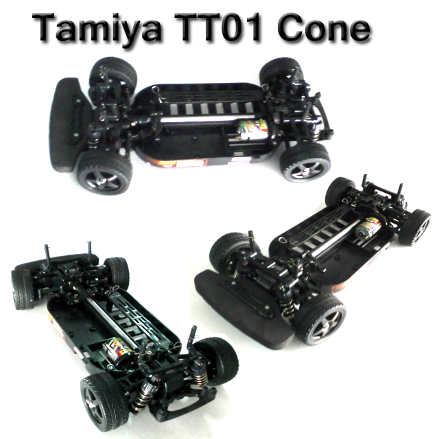 โครงรถ TamiyaTT01 Cone ARR