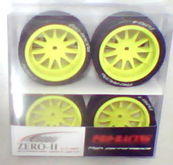 แม็คพร้อมยาง Pro-Racing จาก Zero-II เหลือง