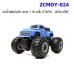 รถบิ๊กฟุต ZCMDY-024 สเกล 1:16 คลื่น 27MHz มีควัน/มีไฟ