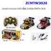 รถบรรทุก คอนวอย ZCMTW3020 บังคับ รีโมท 2.4 GHz มีไฟท้าย มีควัน