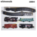 รถไฟของเล่น RAILKING สีแดง 3 โบกิ้ 19033-5